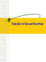Bài giảng Tin học căn bản Chương 5 - GV.Trần Thanh San