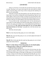 Đẩy mạnh hoạt động quảng cáo của các doanh nghiệp kinh doanh đồ điện tử ở Việt Nam