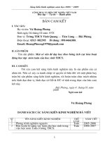 SKKN MỘT SỐ VẤN ĐỀ DẠY HỌC THEO HƯỚNG TÍCH CỰC HÓA HOẠT ĐỘNG HỌC TẬP MON TOÁN CỦA HỌC SINH THCS