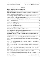 Đầu tư theo Dự án tại Tổng công ty Tài chính Cổ phần Dầu khí Việt Nam. Thực trạng và giải pháp