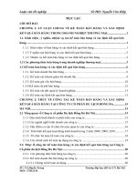 kế toán bán hàng và xác định kết quả kinh doanh tại công ty cổ phần du lịch Hà Nội