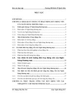 Mở rộng huy động vốn tại Ngân hàng Nông nghiệp và phát triển nông thôn Chi nhánh tỉnh Bắc Kạn