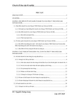 Hoàn thiện kế toán doanh thu tại công ty TNHH khách sạn Fortuna Hà Nội