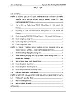 Thực trạng hoạt động kinh doanh của Ngân hàng TMCP Đông Nam Á - Chi nhánh Hải Dương.