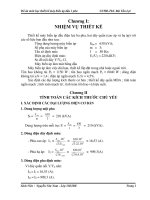 Đồ án môn học thiết kế máy biến áp dầu 3 pha