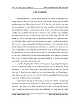 Thực trạng tổ chức kế toán lưu chuyển hàng hóa và xác định kết quả tiêu thụ hàng hóa tại tổng công ty thương mại hà nội