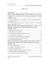 Đánh giá các hoạt động quản trị công ty cổ phần tư vấn đầu tư xây dựng dân dụng và công nghiệp - NTD