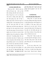 SKKN -Làm việc theo cặp hoặc tổ (nhóm) -  áp dụng cho sách giáo khoa tiếng Anh 7 (pair work and group work in grade 7)