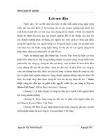 Hoàn thiện công tác đào tạo và phát triển nguồn nhân lực tại công ty Toyota Motor Việt Nam