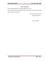 DỊCH VỤ NGÂN HÀNG BÁN LẺ VÀ SỰ CẦN THIẾT PHẢI PHÁT TRIỂN DỊCH VỤ NHBL