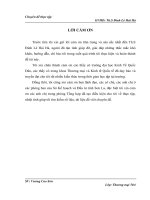 Giải pháp phát triển xúc tiến thương mại hàng hóa ở Sơn La từ nay đến 2015