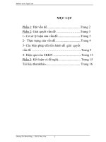 SKKN Cách dạy nhóm câu trần thuật đơn (trong chương Ngữ văn 6 - tập 2)