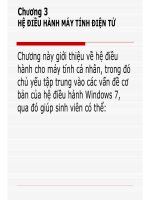 Bài giảng Tin học Đại cương Chương 3 - PGS.TS. Lê Văn Năm