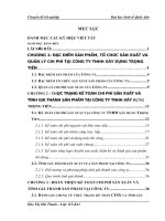 Kế toán tập hợp chi phí sản xuất và tính giá thành sản phẩm của Công ty TNHH xây dựng Trọng Tiến