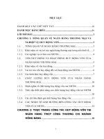 Giải pháp nâng cao chất lượng công tác huy động vốn tại chi nhánh Ngân hàng thương mại cổ phần Công thương