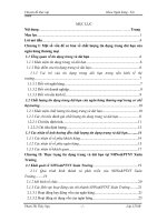 Giải pháp nhằm nâng cao chất lượng tín dụng trung và dài hạn tại chi nhánh NHNo&PTNT Xuân Trường - Nam Định