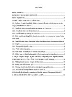 báo cáo thực tập tổng hơp khoa thương mại điện tử  tại  Công ty TNHH Bán lẻ Nhanh