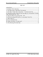 báo cáo thực tập tổng hợp khoa tài chính ngân hàng tại Ngân hàng TMCP Kỹ Thương Việt Nam – Chi nhánh Xuân Mai.