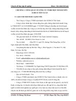 báo cáo thực tập tổng hợp khoa kế toán kiểm toán tại CÔNG TY TNHH MỘT THÀNH VIÊN SUDICO TIẾN XUÂN