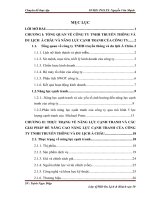 Phân tích năng lực cạnh tranh của công ty TNHH truyền thông và du lịch Á Châu