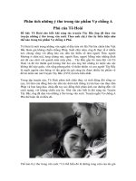 Phân tích những ý thơ trong tác phẩm Vợ chồng A Phủ của Tô Hoài