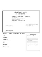 Tài liệu kỹ thuật điển hình áo sơ mi nam dài tay