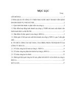 báo cáo thực tập tổng hợp khoa kế toán kiểm toán tại công ty TNHH nhà nước một thành viên kinh doanh dịch vụ nhà Hà Nội