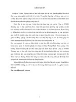 báo cáo thực tập tổng hợp khoa quản trị kinh doanh tại  CÔNG TY THƯƠNG MẠI VÀ SẢN XUẤT NAM SƠN