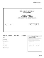 Tài liệu kỹ thuật áo vest nam 2 ve xuôi có đáp khuỷu tay