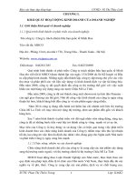 báo cáo thực tập tổng hợp khoa quản tri doanh nghiệp tại Công ty trách nhiệm hữu hạn quốc tế Minh Hoa