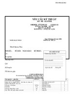 Tài liệu kỹ thuật điển hình Áo sơ mi nữ tay ngắn