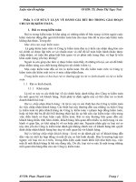 LUẬN VĂN ĐÁNH GIÁ RỦI RO TRONG GIAI ĐOẠN ĐẦU KIỂM TOÁN