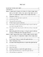 Thực trạng Đào tạo và phát triển nguồn nhân lực tại công ty TNHH phát triển công nghệ Thái Sơn