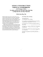 Cọc ván thép và cọc ống thép cho các công trình cảng bàng thép  Công nghệ bảo vệ ăn mòn hôm nay và ngày mai