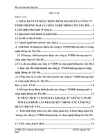 báo cáo thực tập tổng hợp khoa quản trị doanh nghiệm tại  Công ty TNHH Thương mại và Công nghệ Thông tin Tây Đô