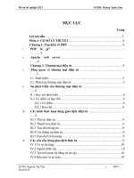 Xây dựng website bán  hoa trực tuyến sử dụng ngôn ngữ lập trình PHP