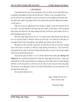 Đồ án Công Nghệ Cử So Dao, Quy Trình Chế Tọa Cử So Dao  BKDN