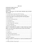 báo cáo thực tập tổng hợp khoa tài chính ngân hàng tại NGÂN HÀNG THƯƠNG MẠI CỔ PHẦN TIÊN PHONG nam định