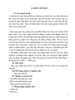 Kinh nghiệm dạy toán có lời văn cho học sinh lớp 4