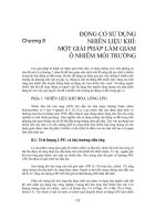 Động cơ sử dụng nhiên liệu khí một giải pháp làm giảm ô nhiễm môi trường LPG