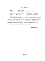 luận văn thạc sĩ  Giải pháp marketing nhằm thu hút khách du lịch đến tỉnh Lào Cai