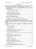 báo cáo thực tập tổng hợp khoa quản trị doanh nghiệm tại  Công ty Cổ phần phát triển thương  mại và xuất nhập khẩu Thăng Lon