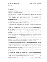 báo cáo thực tập tổng hợp khoa kế toán kiểm toán tại Công ty Cổ phần kinh doanh thương mại Vân Nam