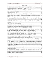 báo cáo thực tập tổng hợp khoa kinh tế luật tại CÔNG TY THHH QUỐC TẾ G&M