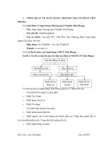 báo cáo thực tập tổng hợp khoa tài chính ngân hàng tại NGÂN HÀNG THƯƠNG MẠI CỔ PHẦN TIÊN PHONG
