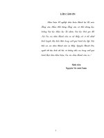 đánh giá tái nguyên và hiện trạn sử dụng nước lưu vực sông bến hải