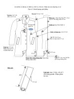 Tài liệu yêu cầu kỹ thuật Áo nữ bác sỹ dài tay điển hình