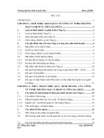 Nâng cao hiệu quả kinh doanh của Công Ty TNHH thương mại và dịch vụ Tiến Gia Phát