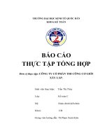 Tổng quan về đặc điểm kinh tế - kỹ thuật và tổ chức bộ máy quản lý hoạt động sản xuất kinh doanh của công ty Cổ Phần Thi Công Cơ Giới Xây Lắp.