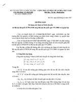 Hướng dẫn sử dụng các tham số tính chuyển từ Hệ tọa độ quốc tế WGS 84 sang hệ tọa độ quốc gia VN 2000 và ngược lại